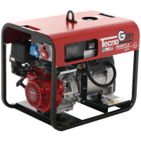 TecnoGen H8000TLX - Generador de corriente a gasolina 6 kW - Continua 5.4 kW Trif&aacute;sico