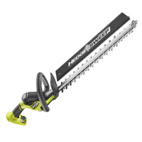 Cortasetos de batería RYOBI RY18HT45A-0 - 18 V - 2 Ah - 45 cm - SIN BATERÍAS NI CARGADOR