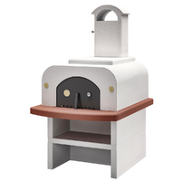 Palazzetti Easy Large con base - Horno de leña de exterior - Con cámara 77x96 cm
