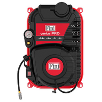 Fini Genius Pro 230/50 - Compresor monof&aacute;sico de pared, sin aceite - Motor 1.5 HP 
