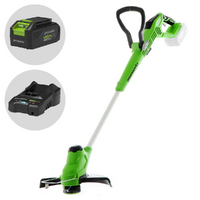 Greenworks G24LT28 - Cortabordes de bater&iacute;a - 24V 4Ah