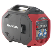 Honda EU32i - Generador de corriente inverter silencioso bluetooth 3.2 kW - Continua 2.6 kW monof&aacute;sica