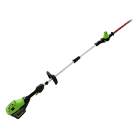 Cortasetos de batería con pértiga Greenworks G60PHT51 60V - Batería de 60V 2Ah