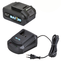 Kit Bater&iacute;a + Cargador RIBIMEX PRBAT20-KIT4 20V 4Ah