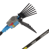 Vareador de aceitunas el&eacute;ctrico a bater&iacute;a Lisam Oliwatt 2 - Con dientes en nailon - 250-350 cm - P&eacute;rtiga telesc&oacute;pica