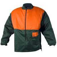 Chaqueta anticorte de protecci&oacute;n para motosierra, talla XL - chaqueta contra accidentes
