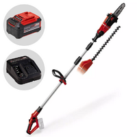 Einhell GE-HC 18 Li T - Podadora, cortasetos de bater&iacute;a 18V 5.2Ah con p&eacute;rtiga telesc&oacute;pica