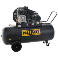 Nuair B3800B/4CT/200 Tech-Pro - Compresor de aire el&eacute;ctrico monof&aacute;sico de correa - Motor 4 HP - 200 L