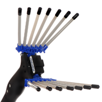 Vareador de aceitunas el&eacute;ctrico Paterlini V-UP - 12 V - P&eacute;rtiga telesc&oacute;pica 225 - 315 cm