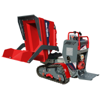 Carretilla de orugas AgriEuro Top-Line RAPTOR 7800 HDT - Honda GX390 - Con pala