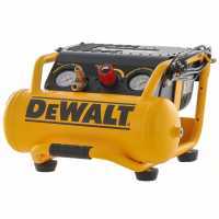 DeWalt DPC10RC-QS - Compresor de aire el&eacute;ctrico port&aacute;til monof&aacute;sico, sin aceite - Motor 2 HP - 10 L
