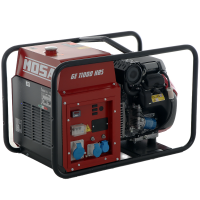 MOSA GE 11000 HBS - Generador de corriente a gasolina 9.9 kW - Continua 9 kW monof&aacute;sica - Motor Honda GX630