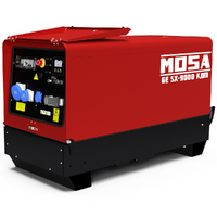 MOSA GE SX-9000 KDM - Generador de corriente di&eacute;sel silencioso 8.3 kW - Continua 7.5 kW Monof&aacute;sica