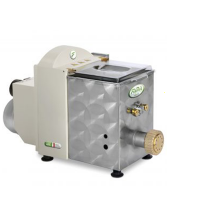 Fama Media - M&aacute;quina de hacer pasta el&eacute;ctrica profesional 2 en 1 - Amasa y extrude
