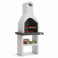 Palazzetti Boston - Barbacoa de obra para carb&oacute;n