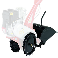 Kit fresa cm 32 + pareja ruedas hierro mm 350x50 para motocultor