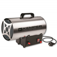 Generador de aire caliente de gas Kemper 65311 INOX con arranque eléctrico