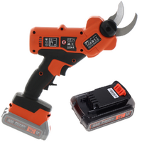 Tijeras de poda de bater&iacute;a Black &amp; Decker BCPP18D1-QW - Corte de 25 mm-  Bater&iacute;a de 18 V- 2.0 Ah