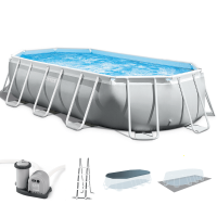 Intex Prisma Frame 26796NP - 503x274x122 cm - Piscina Ovalada