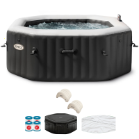 Intex Octogonal Jet &amp; Bubble Deluxe 28458EX - Piscina de hidromasaje spa