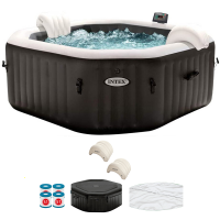 Intex Octogonal Jet &amp; Bubble Deluxe 28462EX - P&iuml;scina de hidromasaje spa