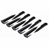 Serie de 100 estacas bloquea cables