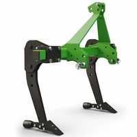 Seven Italy Simply - Subsolador agr&iacute;cola para tractor 2 p&uacute;as - Chasis de 120 cm