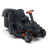 Yard Force E559 - Tractor cortac&eacute;sped de bater&iacute;a 56V/50Ah - Recogedor, salida lateral y mulching
