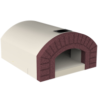 Linea VZ Capri - Horno de le&ntilde;a de empotrar con superficie de cocci&oacute;n 72x70 cm - Capacidad de cocci&oacute;n 3 pizzas