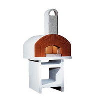 Linea VZ Portici - Horno de le&ntilde;a de exterior con base de hormig&oacute;n - C&aacute;mara de cocci&oacute;n 72x70 cm
