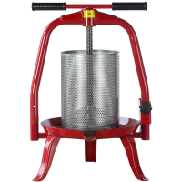 Baesso V20 - Prensa de tornillo para fruta y verdura 9L - Jaula INOX