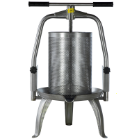 Baesso V25 Inox - Prensa de tornillo para fruta y verdura 20L - Jaula INOX