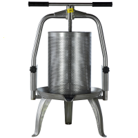 Baesso V30 Inox - Prensa de tornillo para fruta y verdura 30L - Jaula INOX