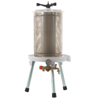 Enotecnica Pillan Carezza - Hidroprensas para frutas 40 L - Jaula INOX
