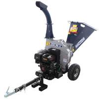 BullMach ZEUS 160 LE - Biotrituradora de gasolina de arrastre - Loncin 420 cc con arranque el&eacute;ctrico