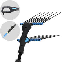 Campagnola Alice STAR 58 PLUS - P&eacute;rtiga de carbono de 185-270 cm - Vareador de aceitunas el&eacute;ctrico