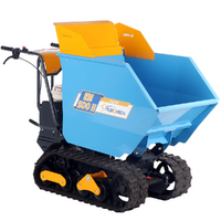 EuroMech EM500H-Dumper - Carretilla de orugas con motor - Caj&oacute;n Dumper - Capacidad 500 kg