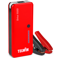Telwin Drive 1500 - Arrancador port&aacute;til multifunci&oacute;n - power bank