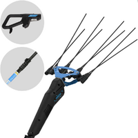 Campagnola Master - P&eacute;rtiga Carbono y Aluminio 185-270 cm - Vareador de aceitunas el&eacute;ctrico de bater&iacute;a