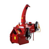 GeoTech-Pro WS52R - Biotrituradora para tractor - Con rodillos de arrastre con control hidráulico