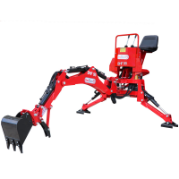GeoTech Pro BHF 95 - Retroexcavadora fija para tractor