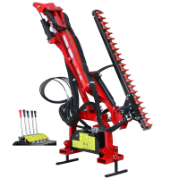 GeoTech-Pro THT 160 - Cortasetos de brazo para tractor con rotaci&oacute;n lateral