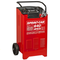 Helvi sprint CAR 640 - Cargador de bater&iacute;as y arrancador con ruedas - 12/24 V