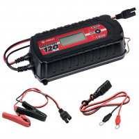 Helvi Discovery 120 Plus - Cargador de bater&iacute;as y mantenedor de carga autom&aacute;tico - 12/24V
