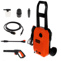 Black &amp; Decker BEPW1650-QS - Hidrolimpiadora de agua fr&iacute;a compacta - 120 bar - 408 l/h