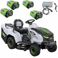 PROMO EGO TR 3801 E - B - Tractor cortac&eacute;sped de bater&iacute;a con recogedor - 56V - 40Ah