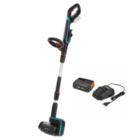 Gardena AquaBrush Patio 03/18V P4A - Limpiador de suelos de bater&iacute;a - con starter kit 18V - 2.5Ah