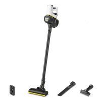 Karcher VC 4 Cordless - Escoba el&eacute;ctrica - 21.6 V - 2.5 Ah