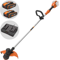 Worx WG183E - Desbrozadora de bater&iacute;a - 40V - 2x20/2Ah
