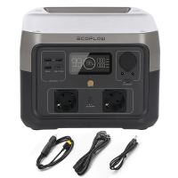 EcoFlow River 2 MAX - Bater&iacute;a Estaci&oacute;n de energ&iacute;a Port&aacute;til - 500W - 512Wh/25.6V